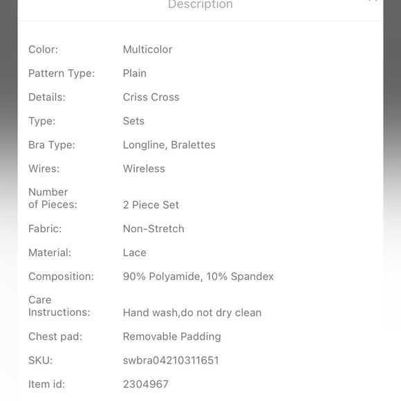 Guipure Pink Lace Bra - Picture 9 of 9